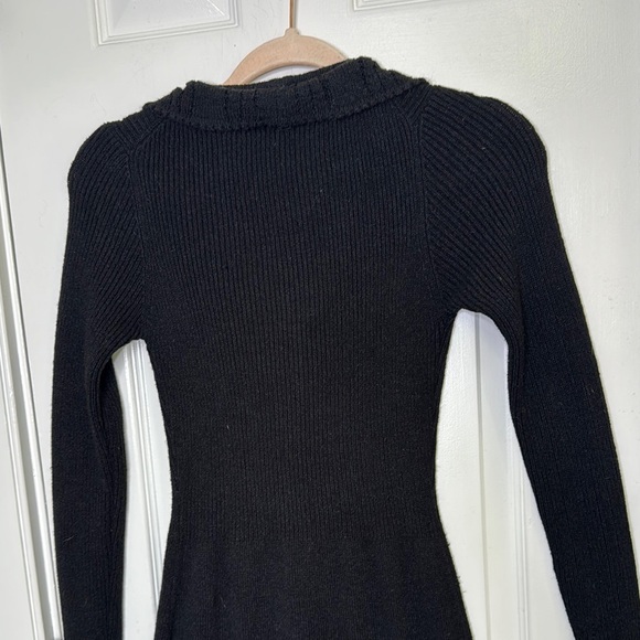 26 International Black Buttoned Sheath Dress - Picture 8 of 8